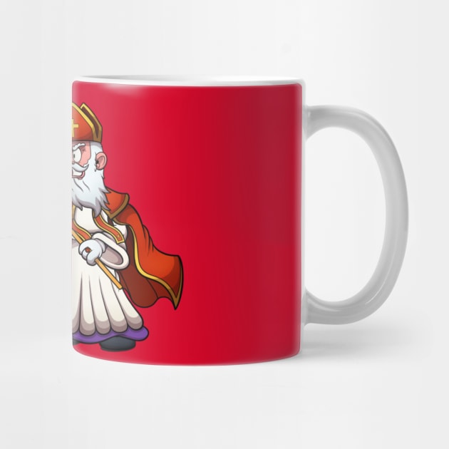 Saint Nicholas VS Krampus by TheMaskedTooner